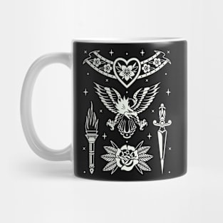 Traditional tattoo pattern Mug